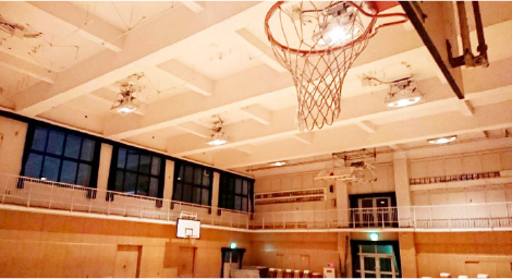 バスケットハーフコート